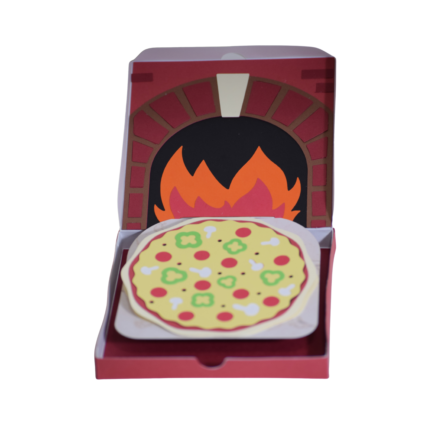 Pizza Gift Card Holder