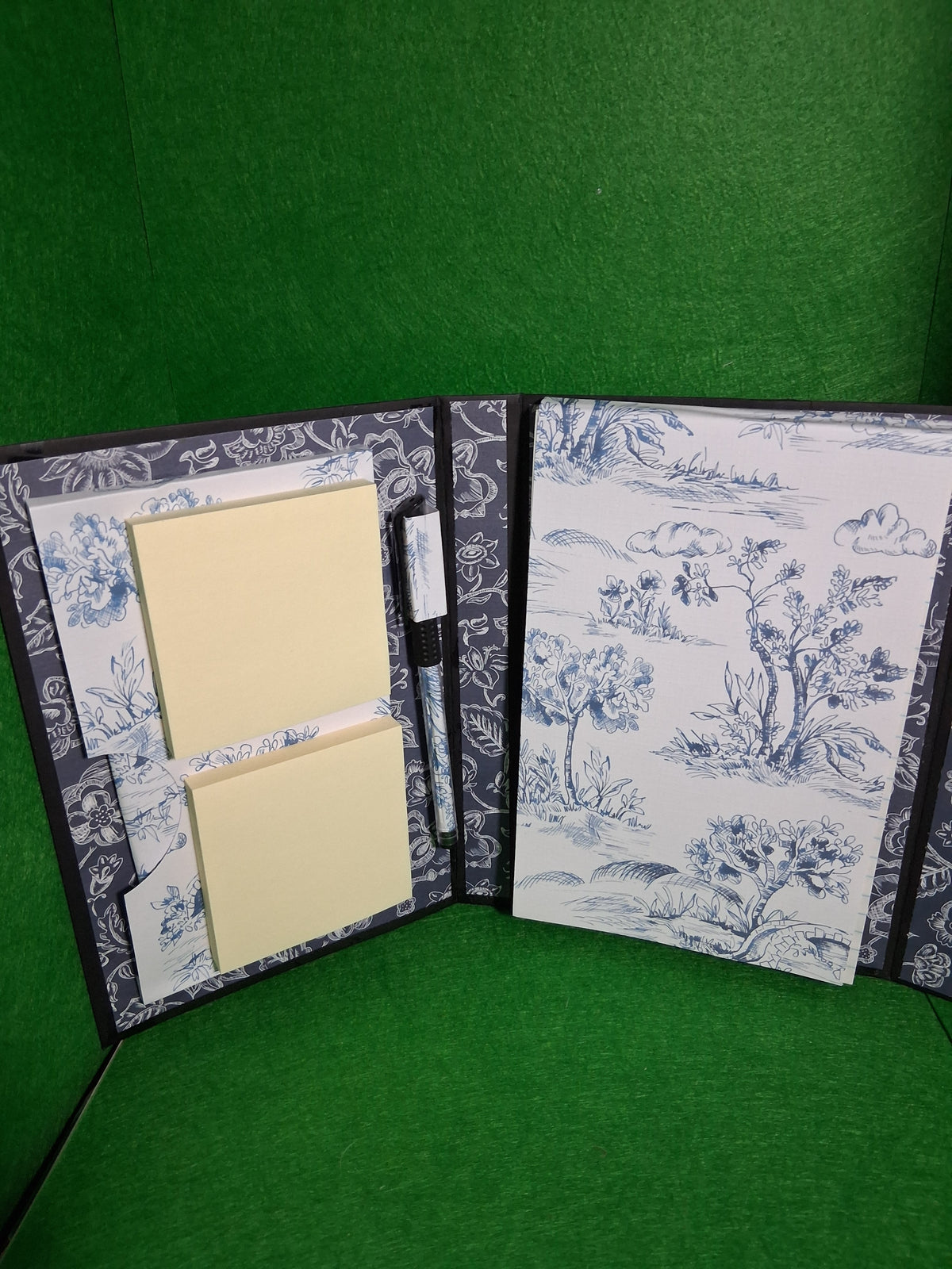 Blue Trees Desk Organizer