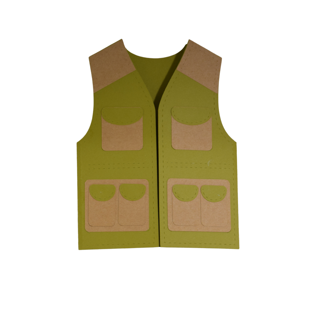 Fishing Vest Gift Card Holder