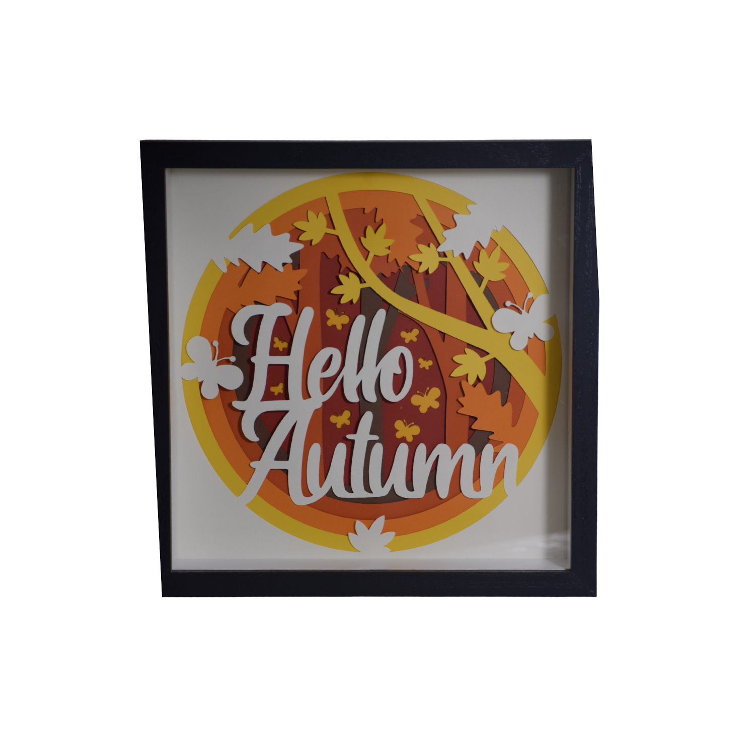 Hello Autumn Shadowbox
