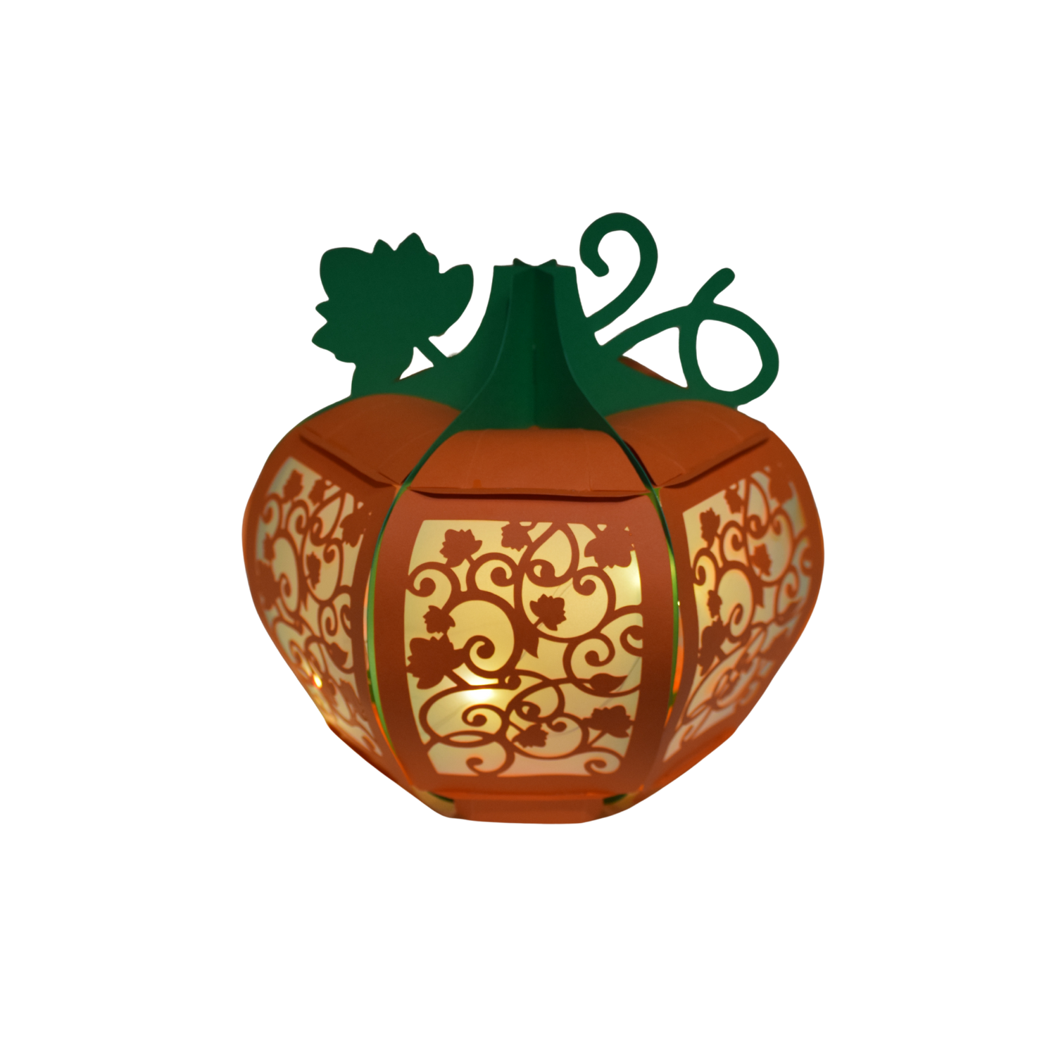 Pumpkin Shaped Lantern
