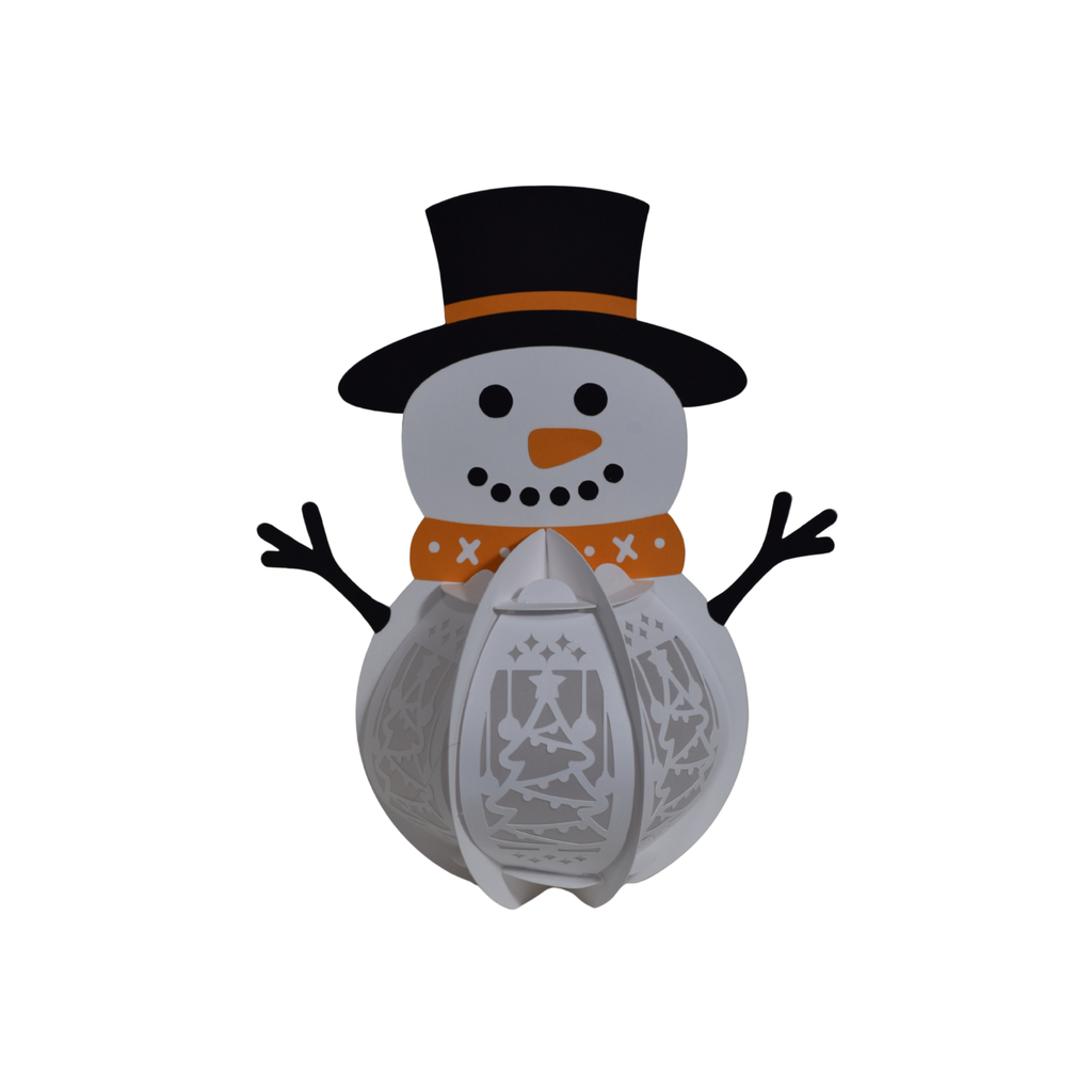Snowman Lantern