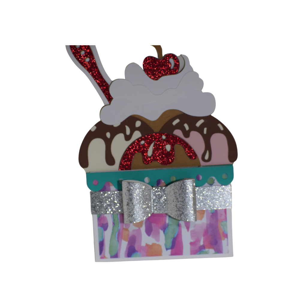 Ice Cream Sundae Gift Card Holder