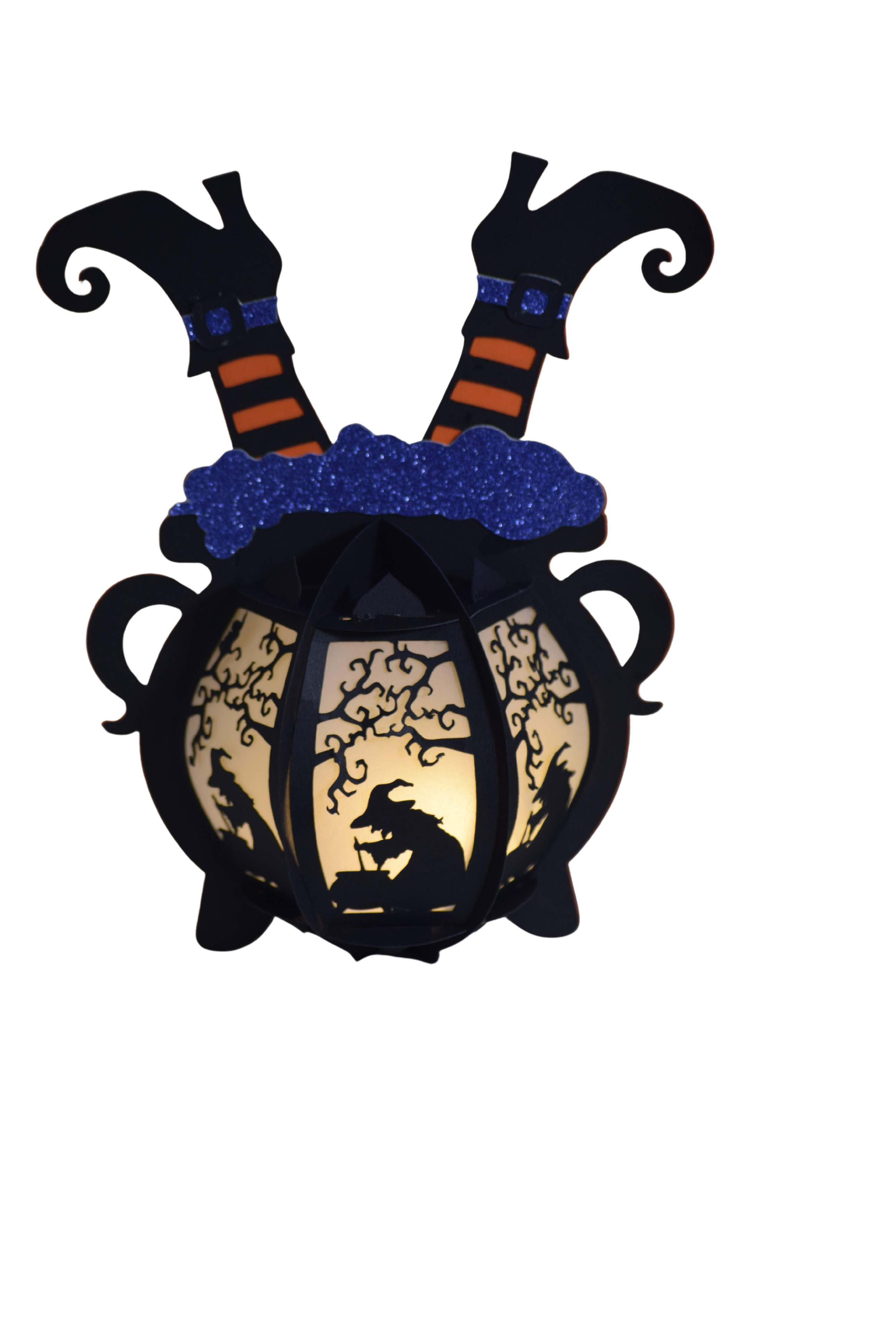 Witch's Cauldron Lantern