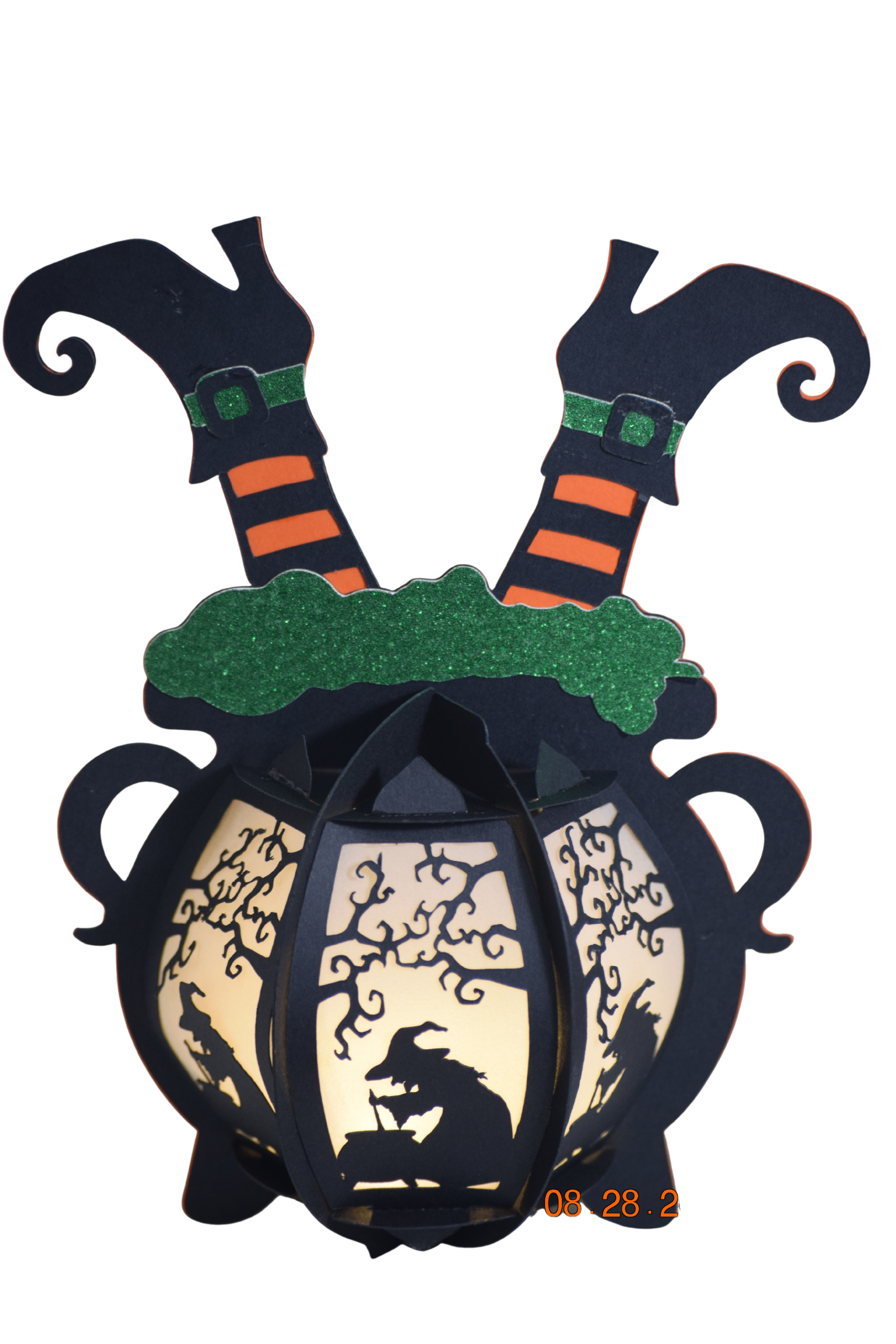 Witch's Cauldron Lantern