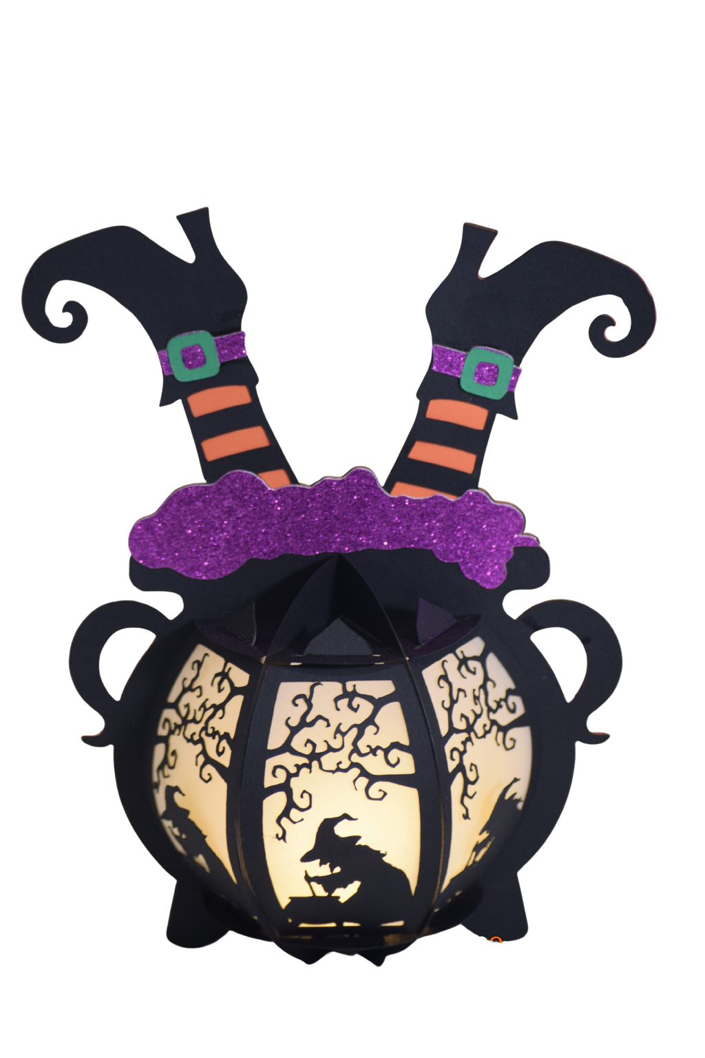 Witch's Cauldron Lantern