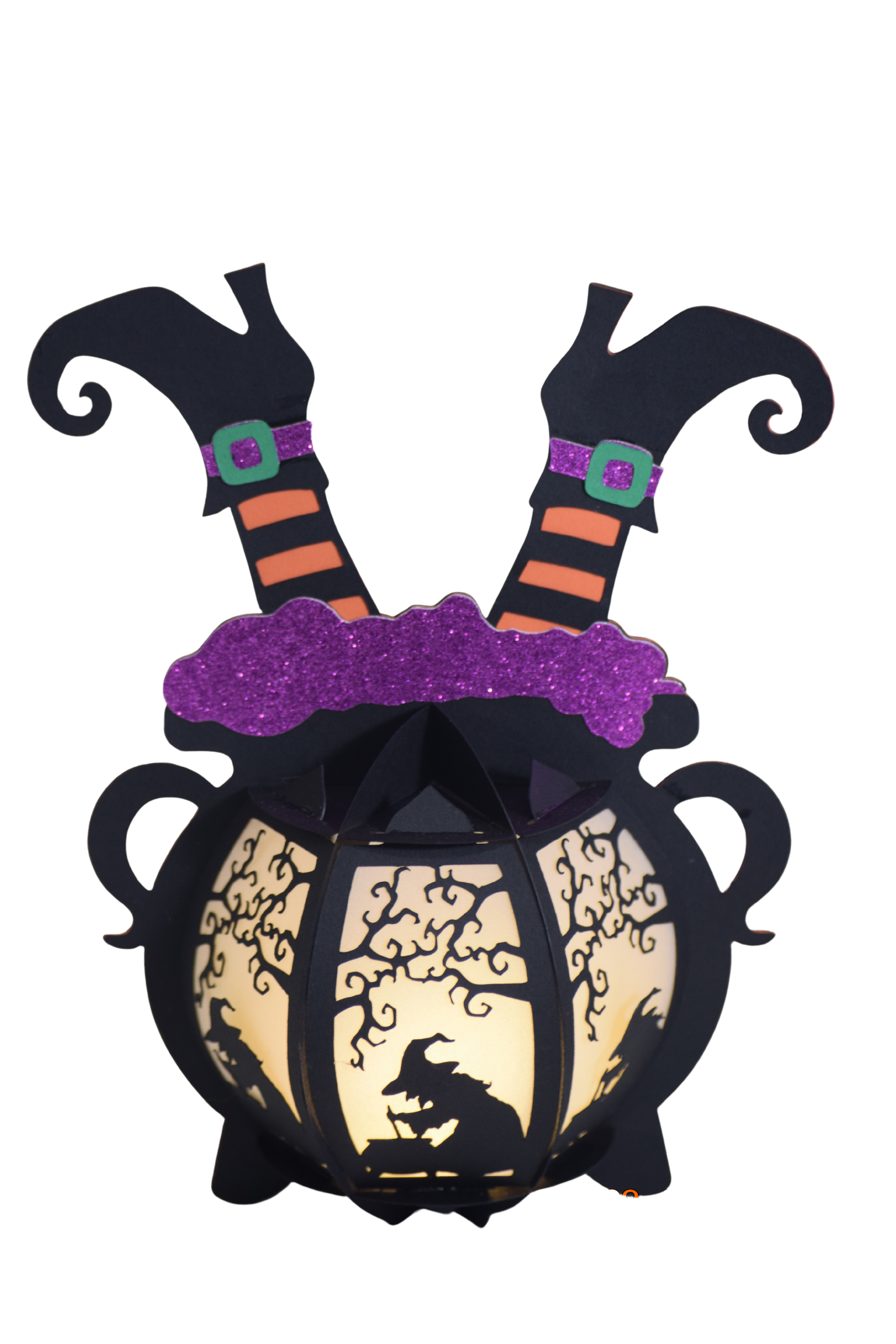 Witch's Cauldron Lantern