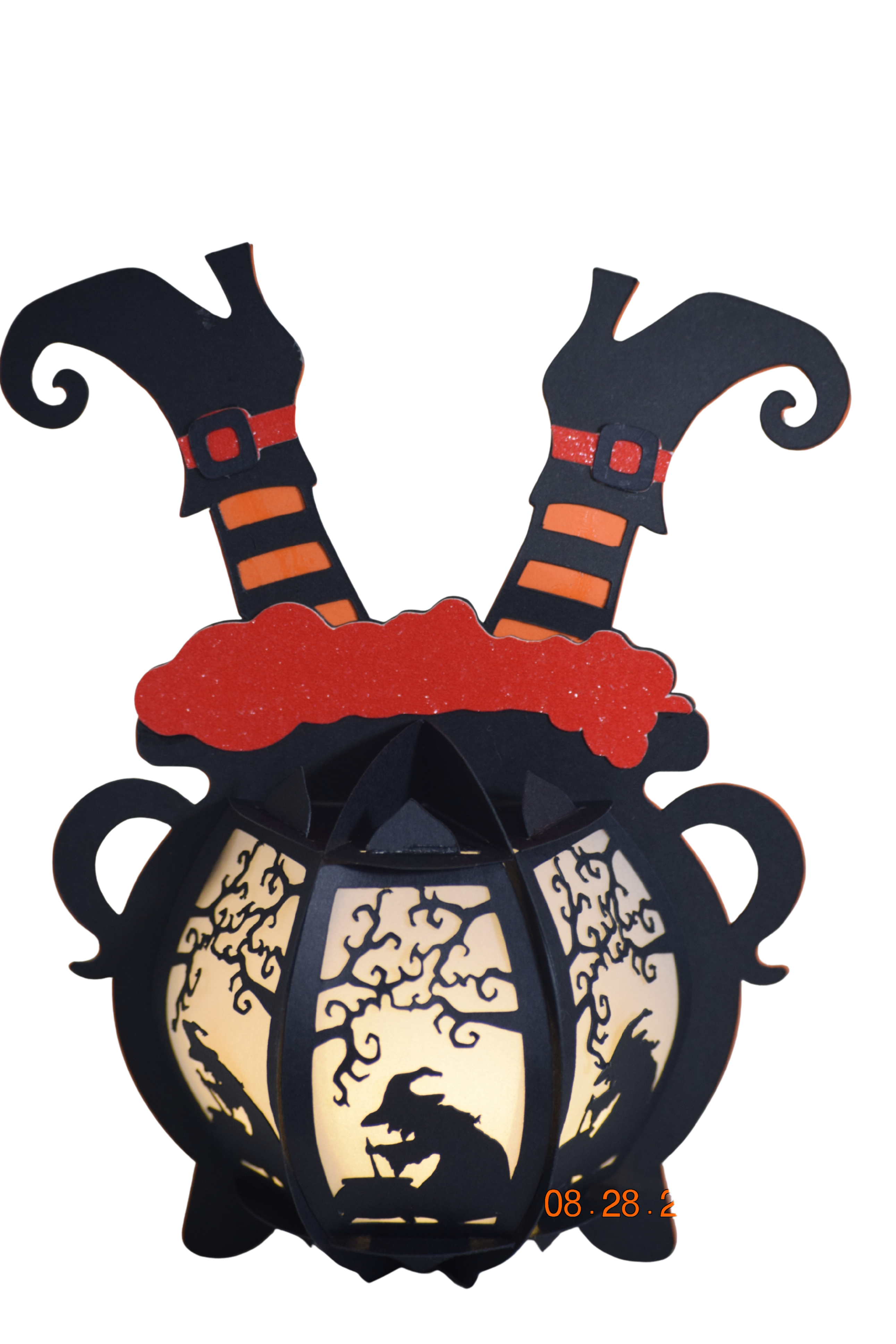 Witch's Cauldron Lantern